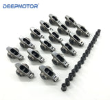 Deepmotor Stainless Steel Rocker Arm Set 1.6 Ratio 3/8'' for SBF 302 289 351W
