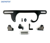 Aluminum Throttle Cable Carb Bracket for 4150 4160 Series Carburetor Black