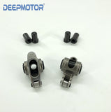 For SBC 350 Self-Aligning Stainless Steel Roller Rocker Arm Set 1.6 Ratio 7/16''