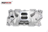 Deepmotor intake manifold Dual Plane for SBC Small Block Chevy 350 400 1956-1986
