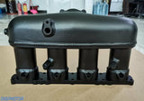 Aluminum Intake Manifold for EA888 (Gen III) VW 2.0T W/Methanol 1/8'' NPT Black