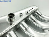 Deepmotor Billet 90mm Intake manifold Fuel Rail Throttle body for M50 M52 silver
