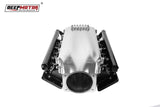 Billet 102mm Intake Manifold w/Burst Panel Flange for Cathedral Port LS1 LS2 LS6