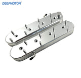 LS Fabricated Valve Covers with D510C Ignition Coils for LS1 LS2 LS3 LS6 Silver