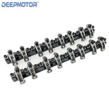 Shaft Mount 1.7 Ratio Stainless Steel Roller Rocker Arm for Chevy GM LS1 LS2 LS6