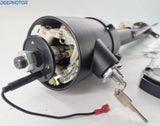 Deepmotor 32" Auto Column Shift Tilt Steering Column with Key & Wheel Adapter