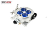 Deepmotor Billet CNC 1000 CFM 1.75" Core 4-Barrel 4150 Throttle Body+TPS+IAC Kit