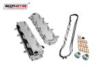 Cast Aluminum Valve Covers w/ Coil Mounts for GM LT GEN V 5.3 6.2 LT1 LT4 Sliver