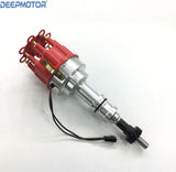 Deepmotor Billet Distributor Ignition Box Coil for Ford SBF 351 Cleveland 351C