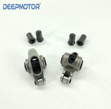 For SBC 350 1.50 Ratio 3/8" Self-aligning Stainless Steel Roller Rocker Arm Set