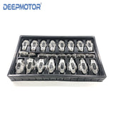 For SBC 350 1.50 Ratio 3/8" Self-aligning Stainless Steel Roller Rocker Arm Set