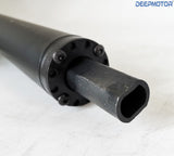 28" Tilt GM Steering Column Manual Trans No Key Universal W 9 hole adapter Black