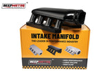 Deepmotor 90mm Big Volume 9.6L Intake Manifold +Fuel Rail for Hemi Gen III Black
