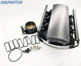 Low LS3 L92 102mm Intake Manifold Fuel Rails W/ Map Sensor Port + Throttle Body