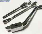 Deepmotor Polished for GM Column Shifter Turn Signal Lever Hazard Tilt Kit