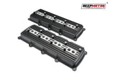 Deepmotor Aluminum Cast Valve Covers for Gen 3 III Hemi 5.7L 6.1L 6.4L Black