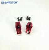 Deepmotor SBC 350 1.5 Ratio 3/8’’ Aluminum Rocker Arms Set for SBC Chevy Red