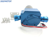 Deepmotor Universal Billet Electric Water Pump 25GPM Blue
