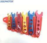 Deepmotor Aluminum AN3 AN4 AN6 AN8 AN10/12 Single Ended Wrench Spanner Hose End