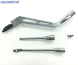 Deepmotor Billet Aluminum GM Column Shifter,Turn Signal, Lever Hazard & Tilt KIT