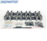 Stainless Steel 1.6 Ratio Shaft Mount Roller Rocker Arms for Chevy SBC 350 400