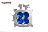Deepmotor Billet CNC 1000 CFM 1.75" Core 4-Barrel 4150 Throttle Body+TPS+IAC Kit