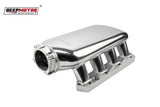 Deepmotor 90mm Big Volume 9.6L Intake Manifold Fuel Rail for Hemi Gen III Silver