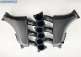 Deepmotor GTR R35 VR38DETT Billet Intake Manifold for 09-UP Nissan plenum Black