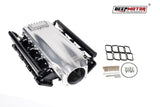 Billet CNC 102mm Rectangle Port Intake Manifold w/Burst Panel Flange for LS3 L92