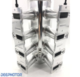 LS1 LS2 LS6 Intake Manifold W/ MAP Sensor Fuel Rail 102mm Throttle Body Silver