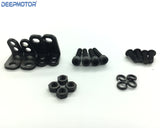 Deepmotor Billet Fuel Rail Kit For OE LS1 LS6 Stock Intake Manifold 6AN+Hardware