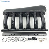 Front Facing Intake Manifold kit for BMW N54 3.0L 135i 335i 335xi 535i Black