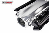 Billet CNC 102mm Rectangle Port Intake Manifold w/Burst Panel Flange for LS3 L92