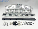 Intake Manifold Fuel Rail for BMW N54 135i 335i 535i E90 E93 E60 E61 E88 Silver