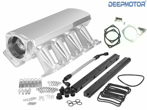 LS1 LS2 LS6 102mm Intake Manifold w/ MAP Sensor Provision+ Fuel Rails+ ...