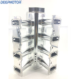 LS3 L92 Intake Manifold W/ MAP Sensor Port Fuel Rail 102mm Throttle Body Silver