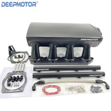 Deepmotor Intake Manifold Fuel Rail Kit for Nissan 5.6 V8 VK56DE Black