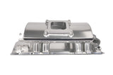 BBC for Big Block Chevy 454 Single plane Carburetor Intake manifold (Silver)