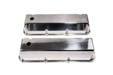 Valve Covers Tall Cast Aluminium Black for Ford 429 460 Big Block (Silver)
