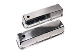 Valve Covers Tall Cast Aluminium Black for Ford 429 460 Big Block (Silver)