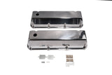 Valve Covers Tall Cast Aluminium Black for Ford 429 460 Big Block (Silver)