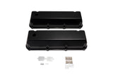 Valve Covers Tall Cast Aluminium Black for Ford 429 460 Big Block (Black)