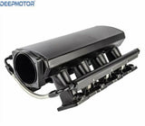 LS1 LS2 LS6 102mm Fab Intake Manifold W/ Map Sensor Port+ Fuel Rails Black