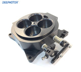 Deepmotor CNC Billet 1000 CFM 1.75" Core 4-Barrel 4150 Throttle Body Black