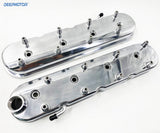LS Cast Aluminum Tall Valve Covers for LS1 LS2 LS3 LS6 5.3 6.0 Polished
