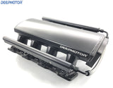 Deepmotor Aluminum Fabricated LS7 EFI Intake Manifold Fuel Rail Kit Black