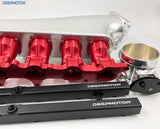 Deepmotor CNC 2JZ-GE Intake Manifold Fuel Rail Throttle Body Set 12 Injectors