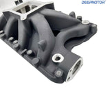 Deepmotor Air Gap Single Plane Intake Manifold for SBF Ford 351W V8 Black