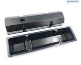 Fabricated Aluminum Valve Cover for Small Block Chevy SBC 350 400 265 283 Black