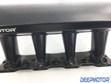 Deepmotor Aluminum Fabricated LS7 EFI Intake Manifold Fuel Rail Kit Black